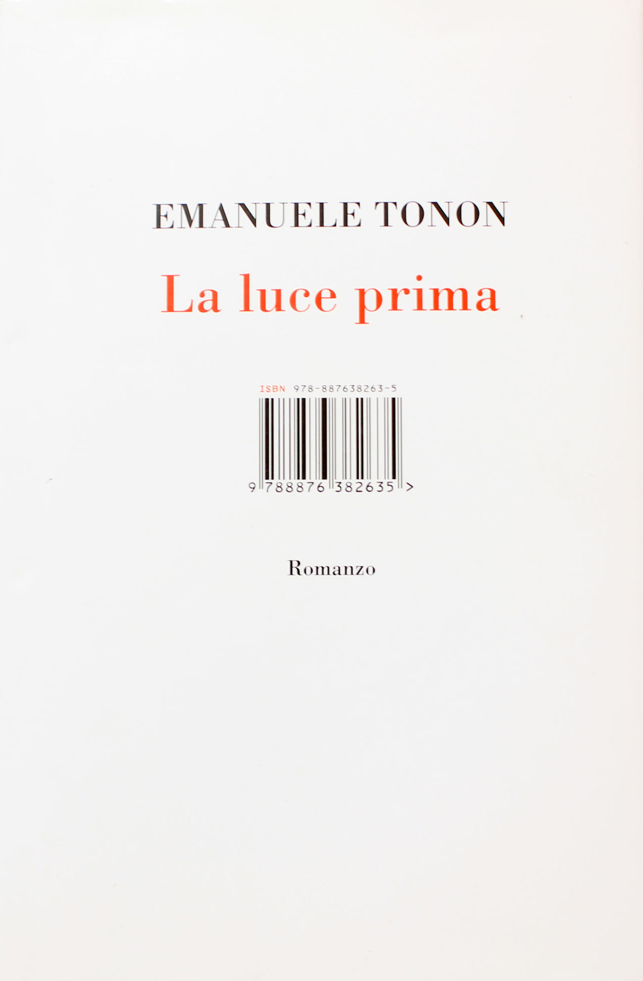 La luce prima